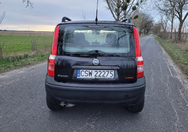 Fiat Panda cena 7900 przebieg: 158000, rok produkcji 2004 z Chełmno małe 352